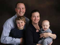 Patrick Flynn and family
